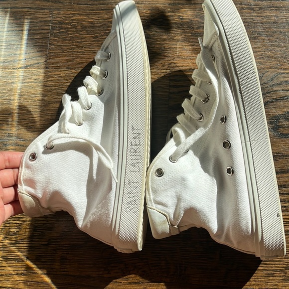 MALIBU MID-TOP SNEAKERS IN CANVAS AND LEATHER - Picture 4 of 9